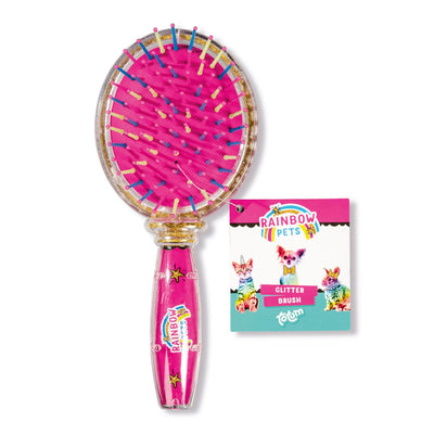 Animaux arc-en-ciel Totum - brosse à cheveux