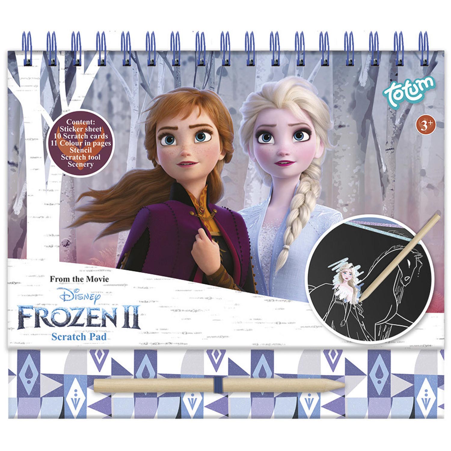 Tottum Disney Frozen - Scratch Book