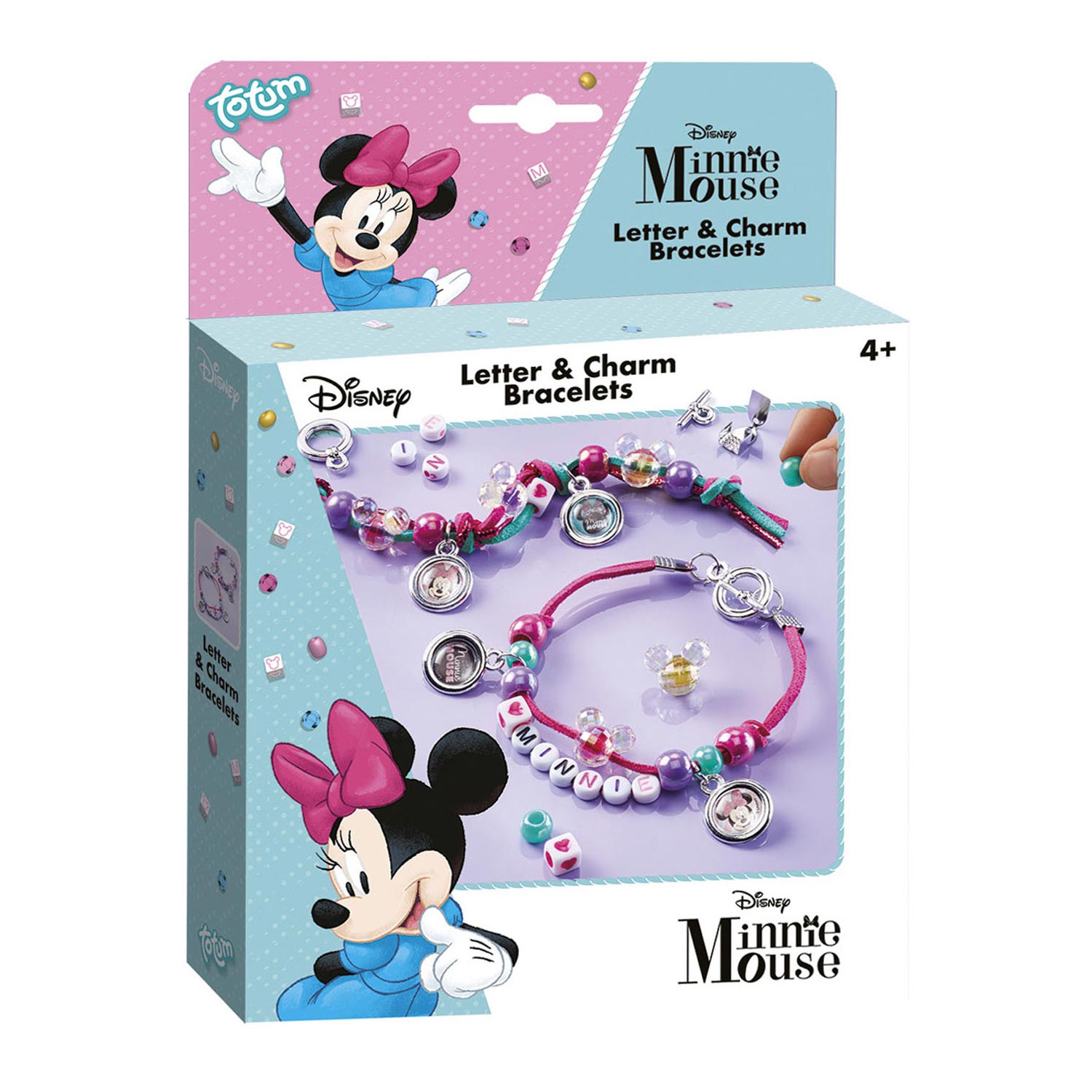 TOTUM MINNIE MOUSE - BRACELETS DE CHARME DE LETTRE