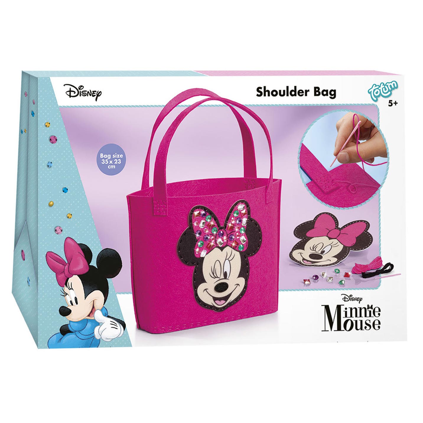 Tottum Minnie Mouse - Faites votre propre sac en feutre