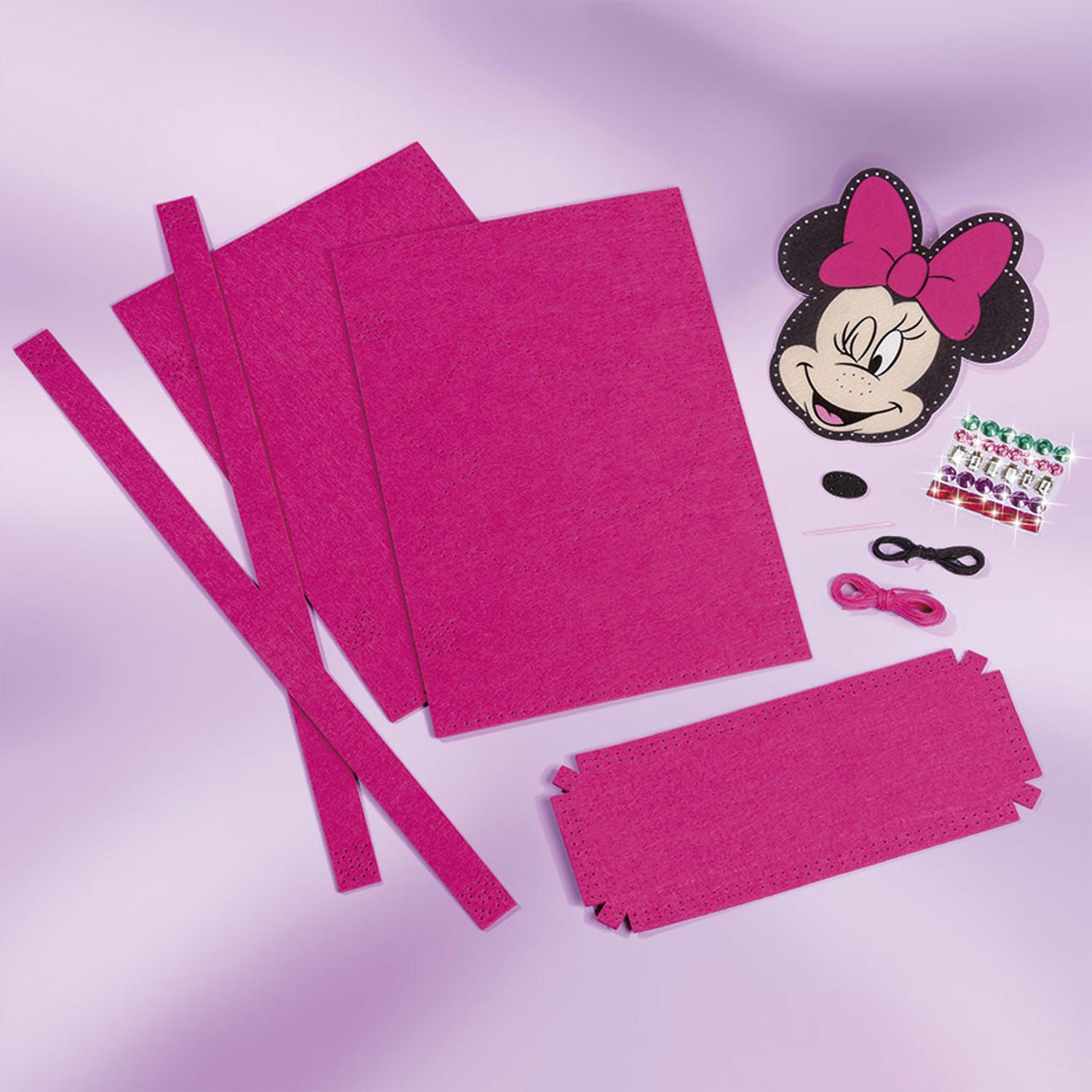 Tottum Minnie Mouse - Faites votre propre sac en feutre