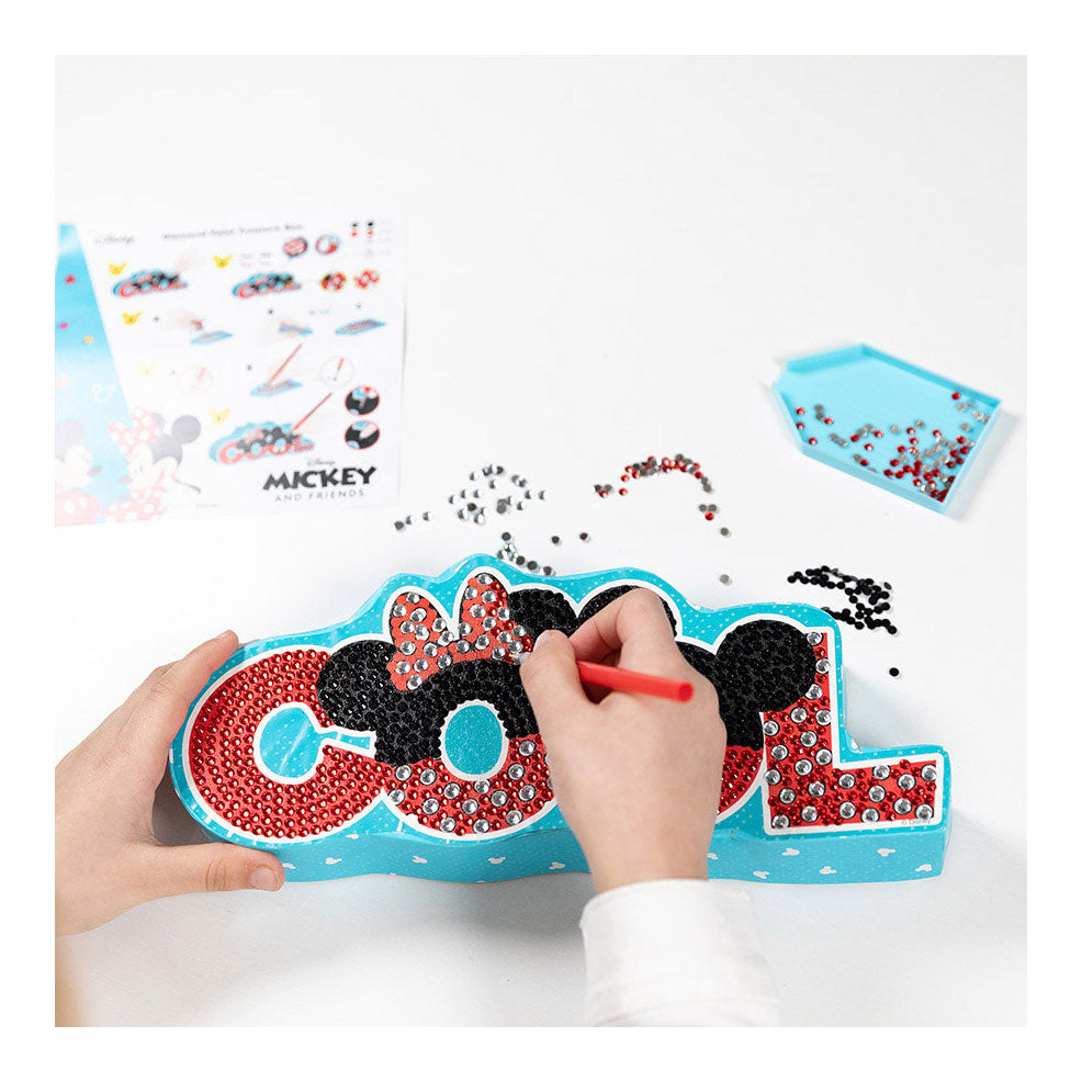 TOTUM MICKEY MOUSE - Boîte de rangement de peinture en diamant