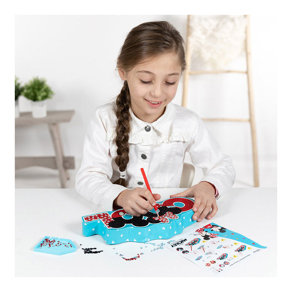 TOTUM MICKEY MOUSE - Boîte de rangement de peinture en diamant