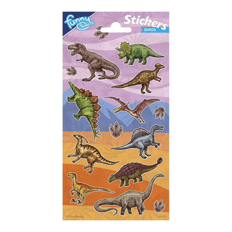 TOTUM Stickervel Dinosaurus, 14e.