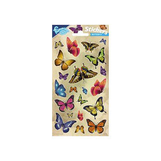 TOTUM Stickervel Glitter papillons