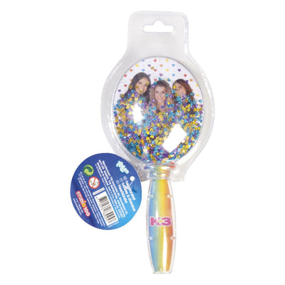 Brosse à cheveux paillettes totum