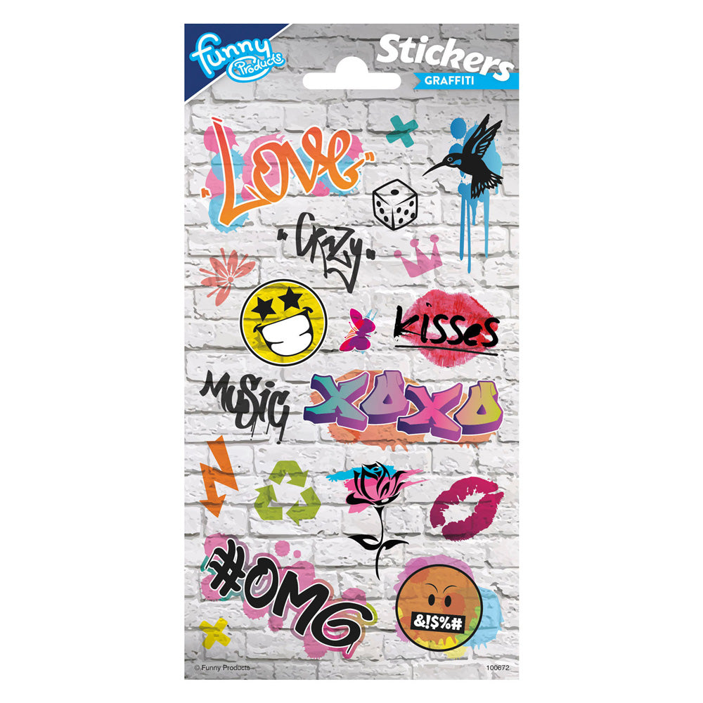 Graffiti de niveau d'autocollage totum