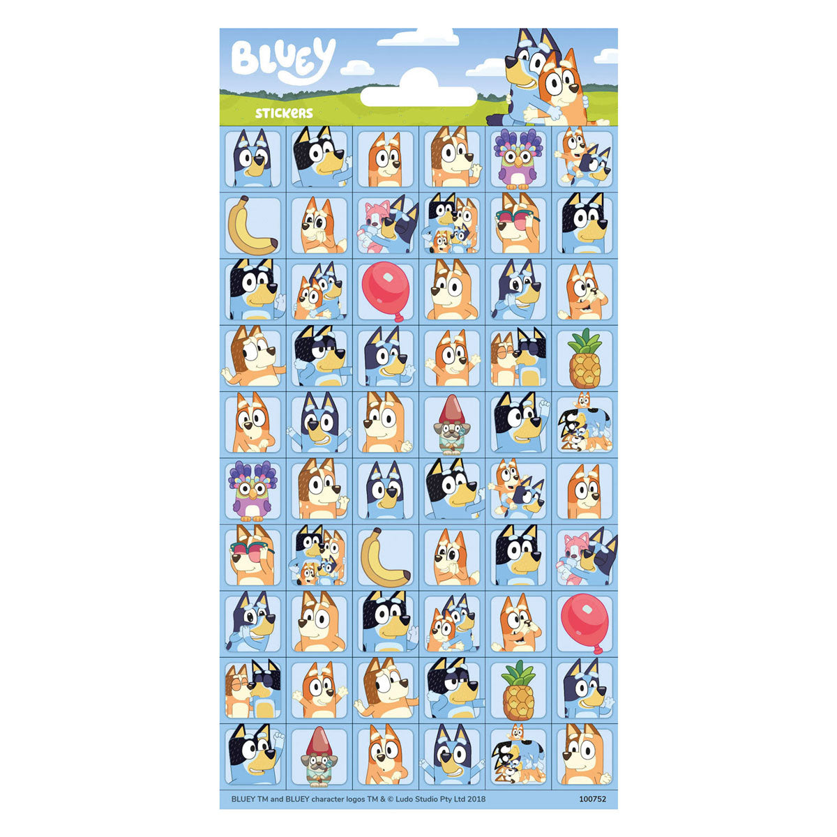 TOTUM Stickervel Bluey Mini