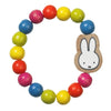 Bambolino Toys Bracelet à perles en bois Miffy