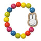 Bambolino Toys Bracelet à perles en bois Miffy