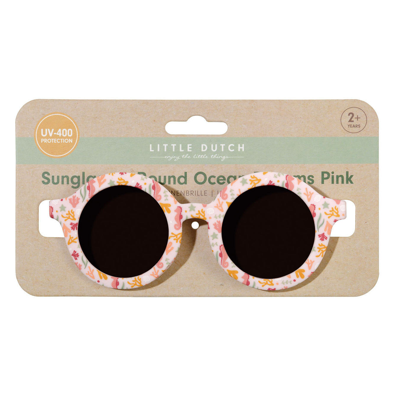 Little néerlandais de lunettes de soleil pour enfants