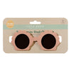 Petites lunettes de soleil pour enfants néerlandais vieux rose