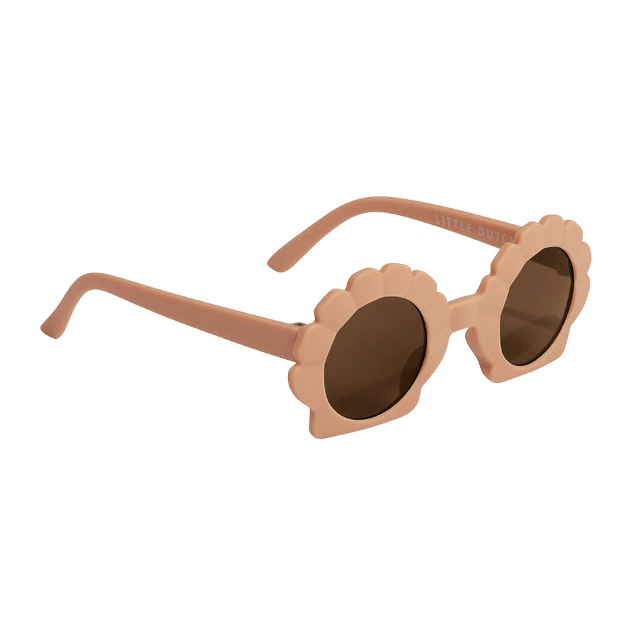 Petites lunettes de soleil pour enfants néerlandais vieux rose