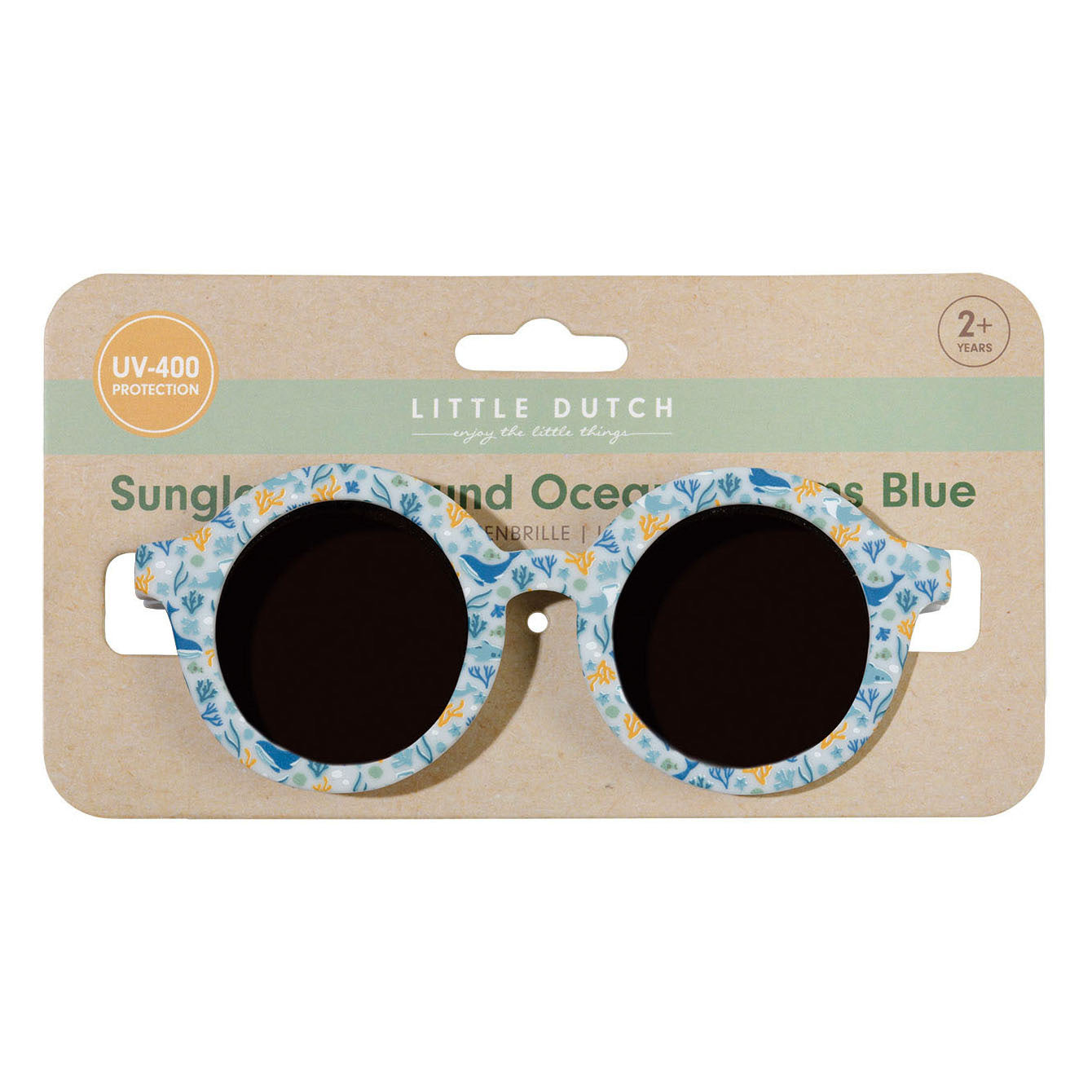 Little néerlandais de lunettes de soleil pour enfants