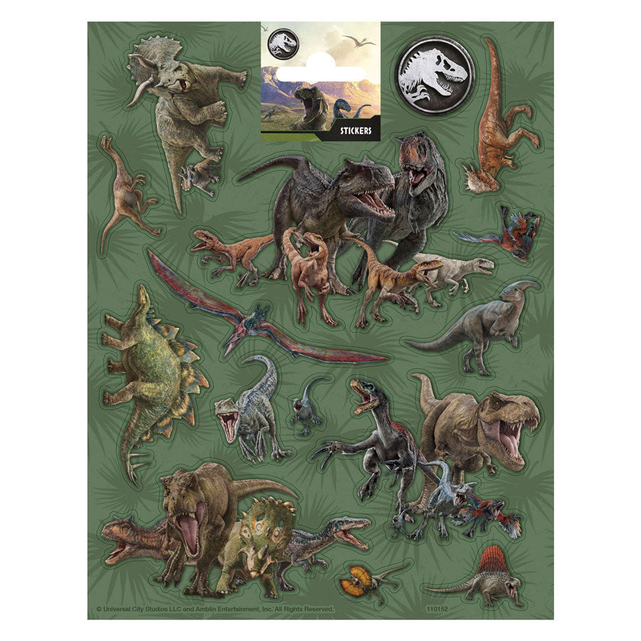 TOTUM Stickervel Groot Jurrasic World