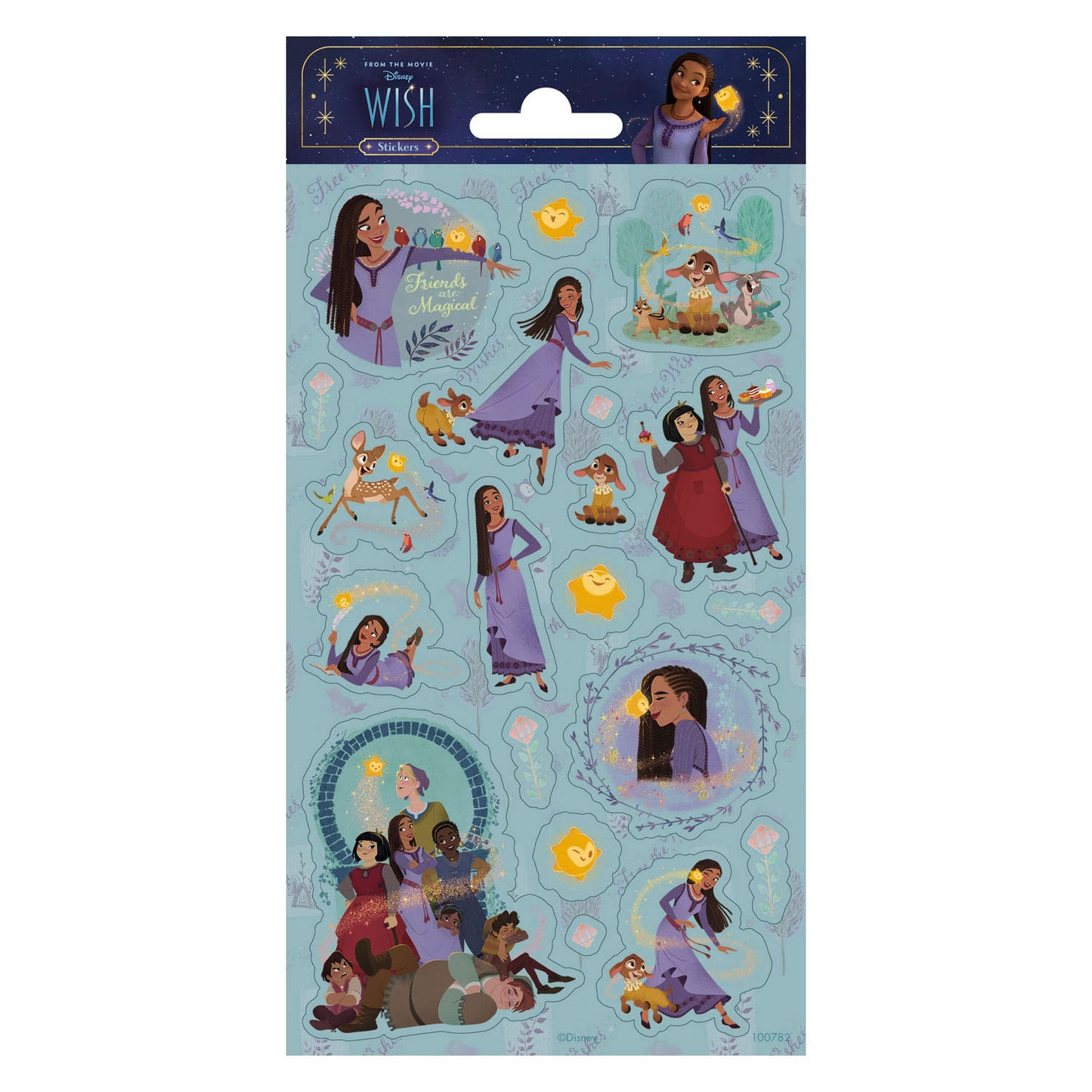 TOTUM Stickervel Glitter Wish