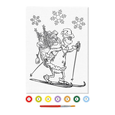 Peinture par numéro Grinch