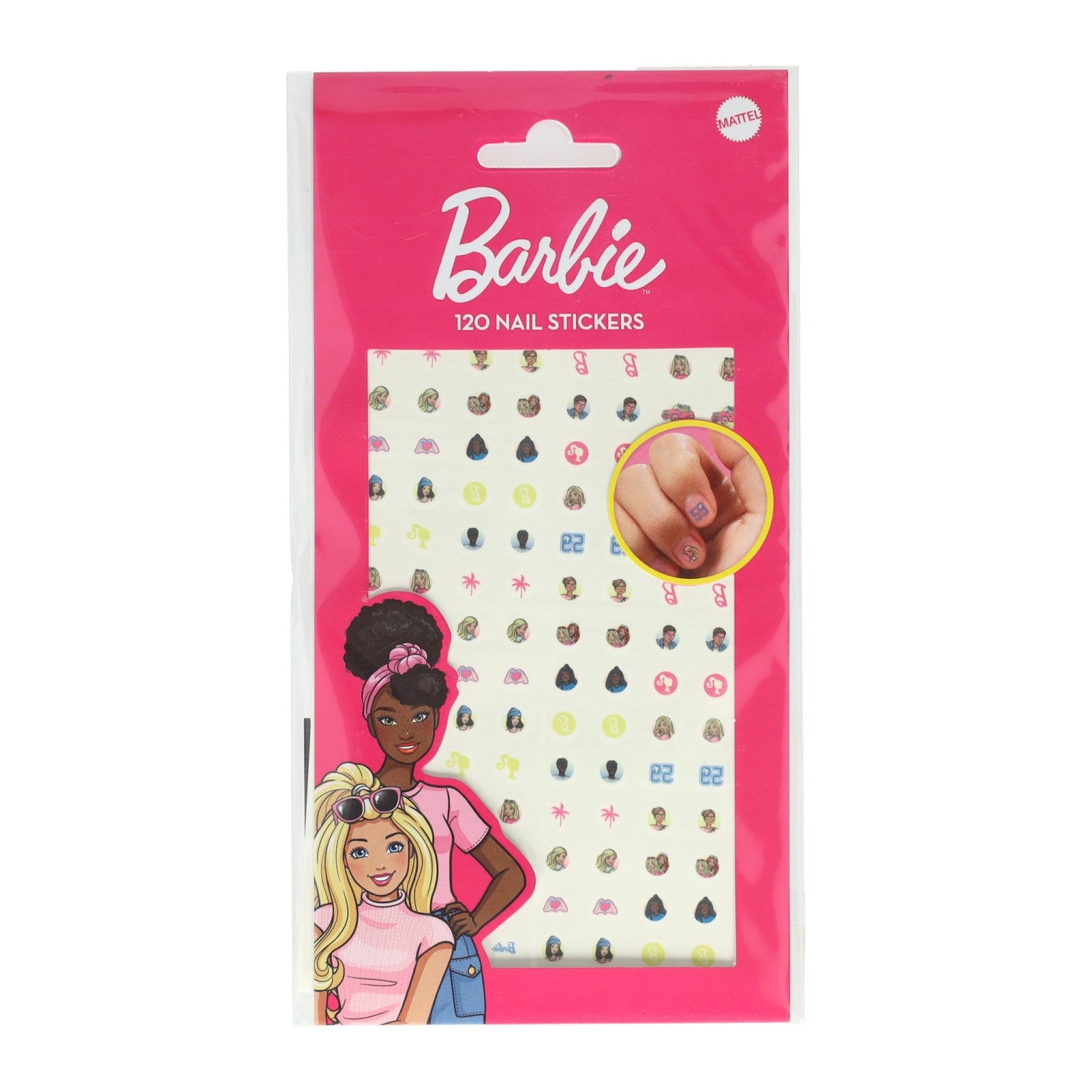 Creative Craft Group Stickers Nail Stickers Barbie, 120e.