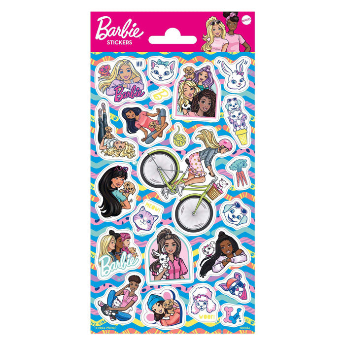 Autocollants de groupe d'artisanat créatif barbie