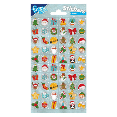 Feuille d’autocollants de Noël Totum