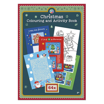 Cahier de coloriage et d'activités de groupe d'artisanat créatif Noël - 64 pages