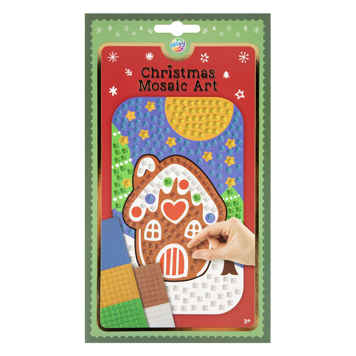 Groupe d'artisanat créatif mosaïque art noël - a5
