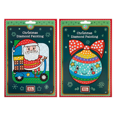 Groupe d'artisanat créatif peinture diamant noël xl strass - a5