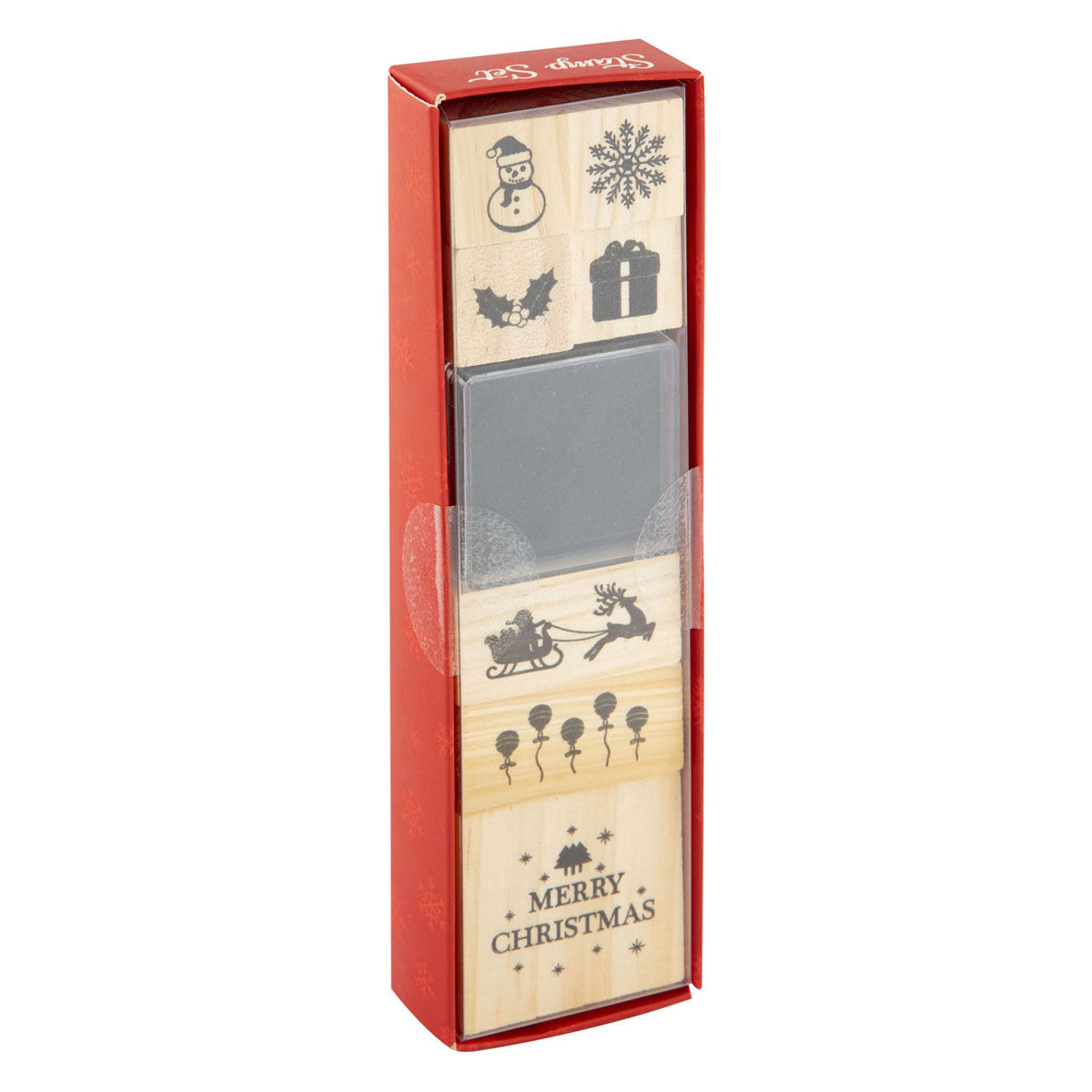 Set de tampons de groupe d'artisanat créatif Noël - 7 pcs.