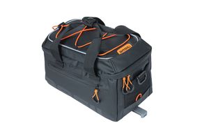 Basil Miles Tarpaulin Luggage Bag MIK - Sac à dos vélo noir sportif, étanche, capacité 7L