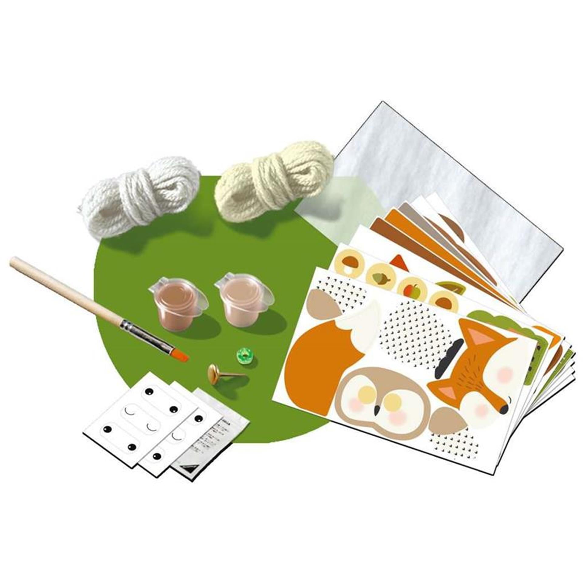 Ravensburger ecocreate mini - animaux de la forêt