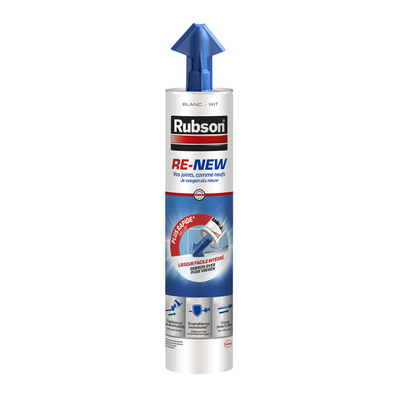 Rubson 1064689 - cartouche de renouvellement blanc 280ml | 6 pièces