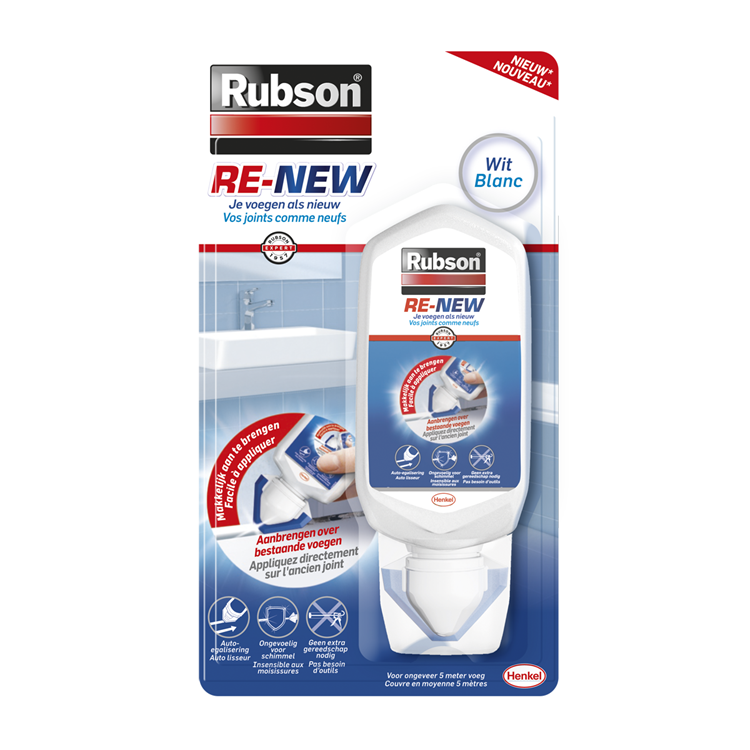 Rubson 1067294 - renouveler 80ml blanc | 6 pièces