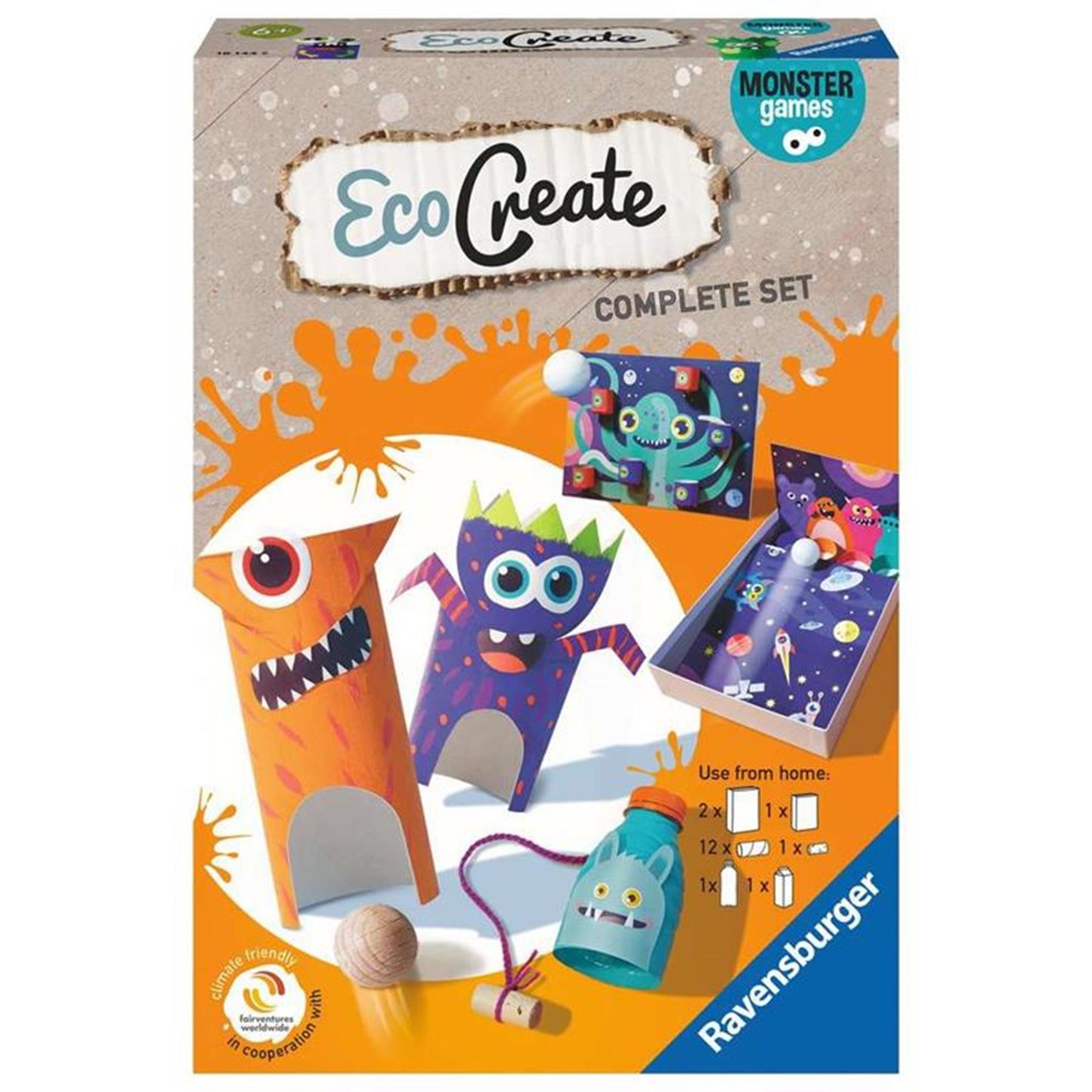 Ravensburger ecocreate midi - jeux de monstres