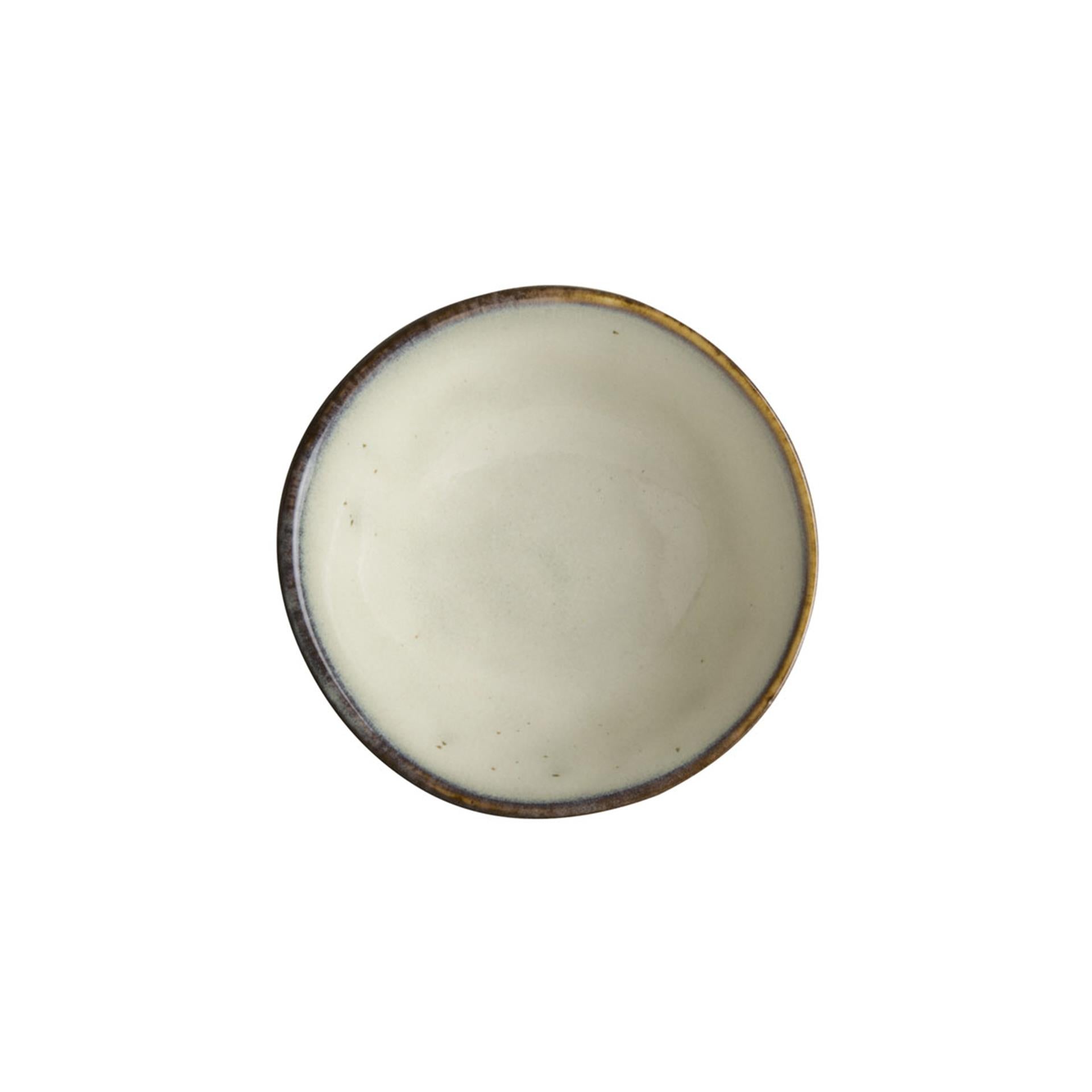 Bol bio à la rose hollandaise 8cm crème 6 pièces