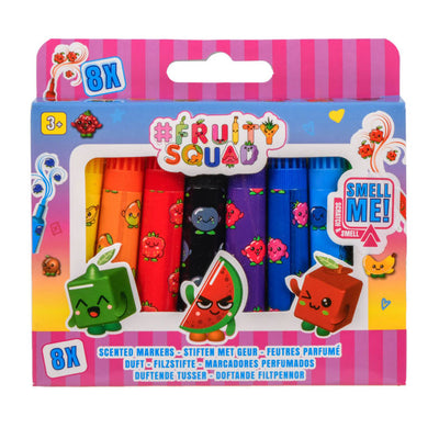Stylos parfumés Canenco Fruity Squad, 8 pièces.