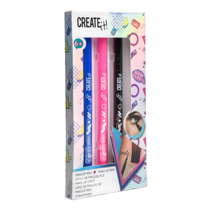 Créez-le! MAQUE-UP Set Set Poptastic Girls 3 pièces