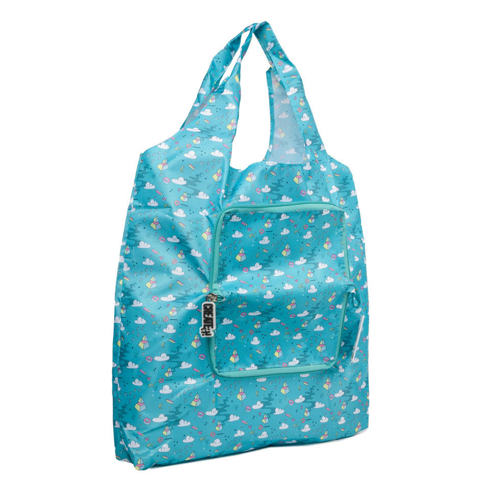 Créez-le! Poptastic pliable Shopper Turquoise