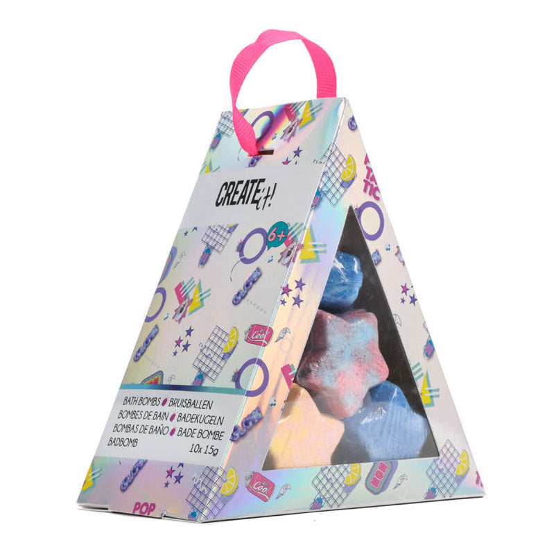 Créez-le! Balles de bruis poptastiques ster 10-pack