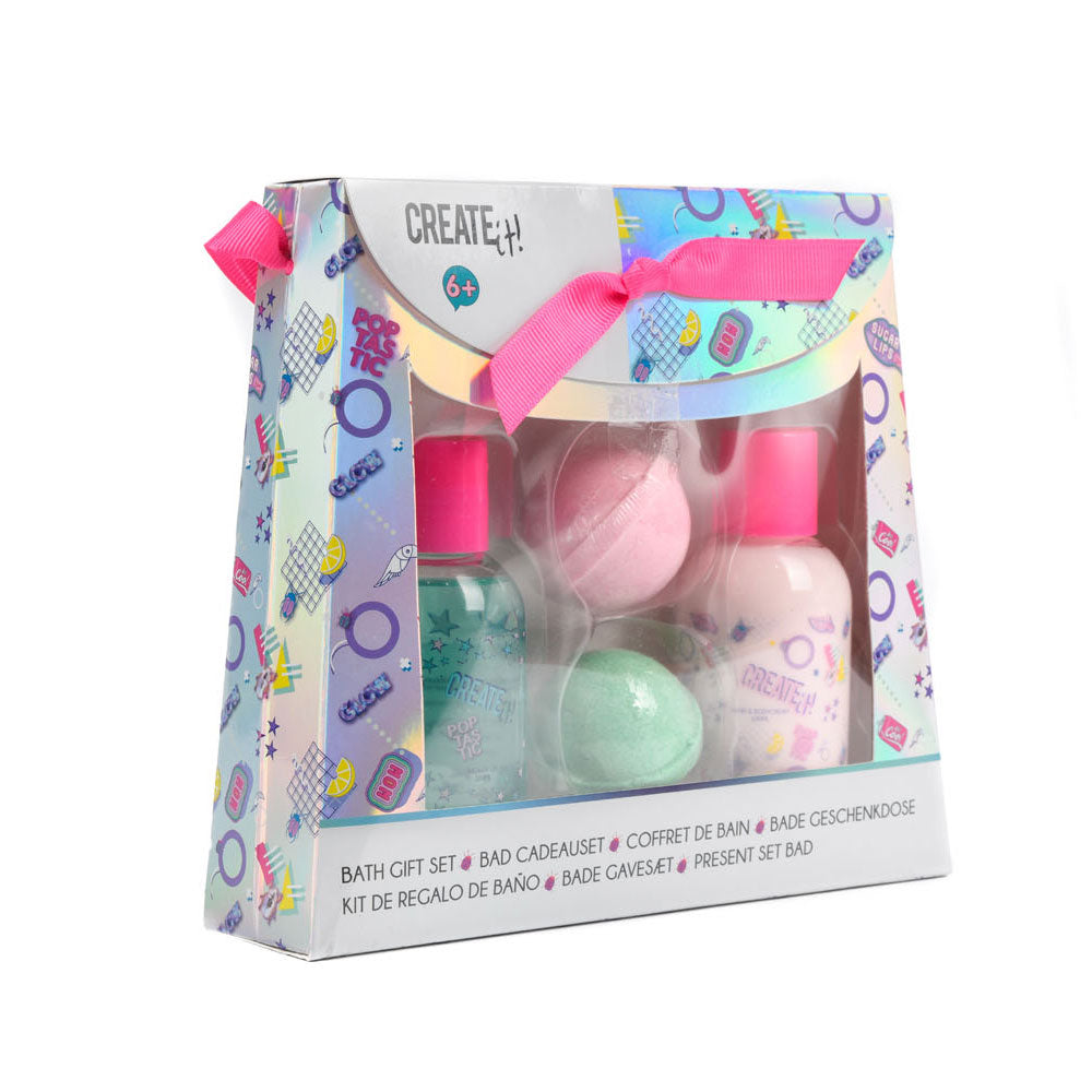 Créez-le ! coffret cadeau de bain poptastic