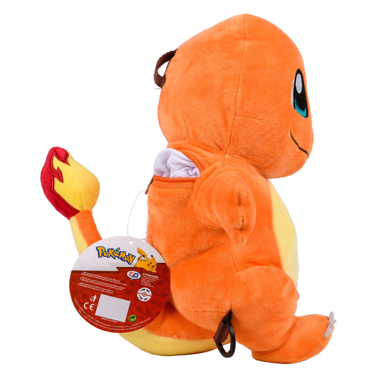 Canenco Sac à dos 3D Peluche Salamèche