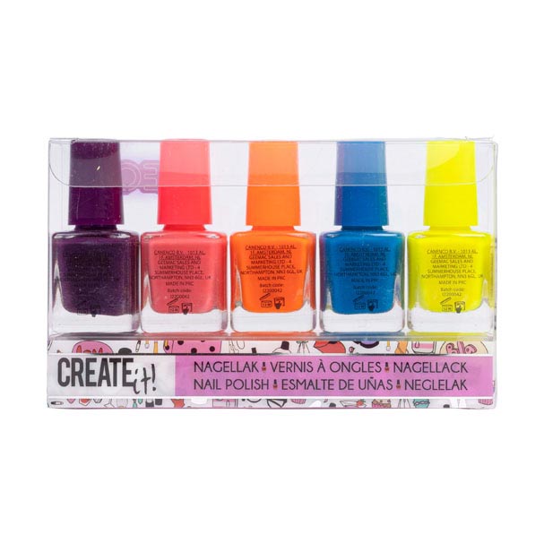 Créez-le! Néon de vernis à ongles de beauté, 5e.