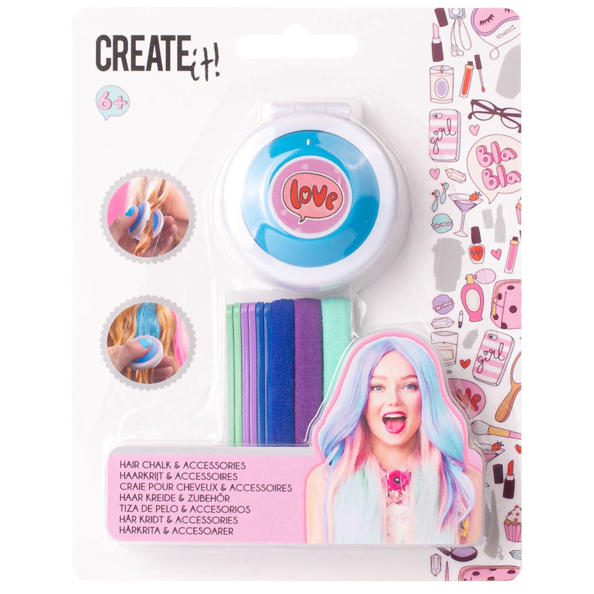 Créez-le! Accessoires de beauté Haarkrijt et Hair
