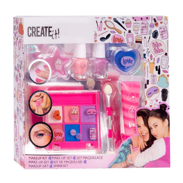Créez-le! Makeup de beauté Set Pink Lila