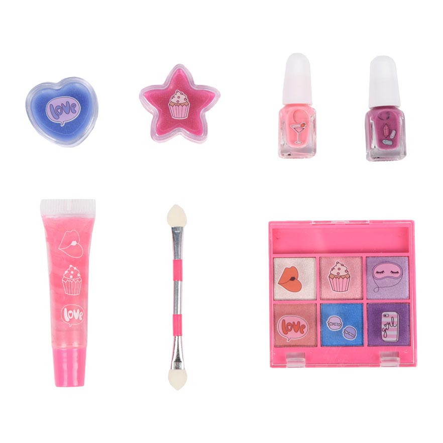 Créez-le! Makeup de beauté Set Pink Lila