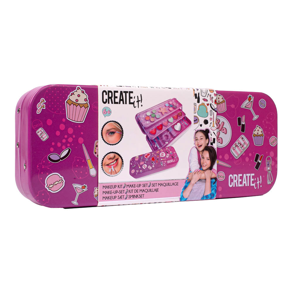 Créez-le! Le maquillage de beauté à 3 couches peut