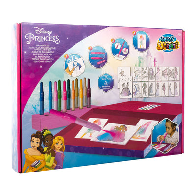 Canenco Disney Princess coffret stylo souffleur de luxe