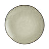 Assiette bio rose hollandaise 26,5cm crème 4pcs