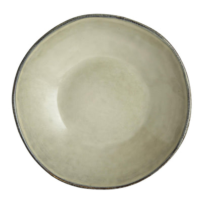 Assiette bio rose hollandaise crème profonde 4 pcs