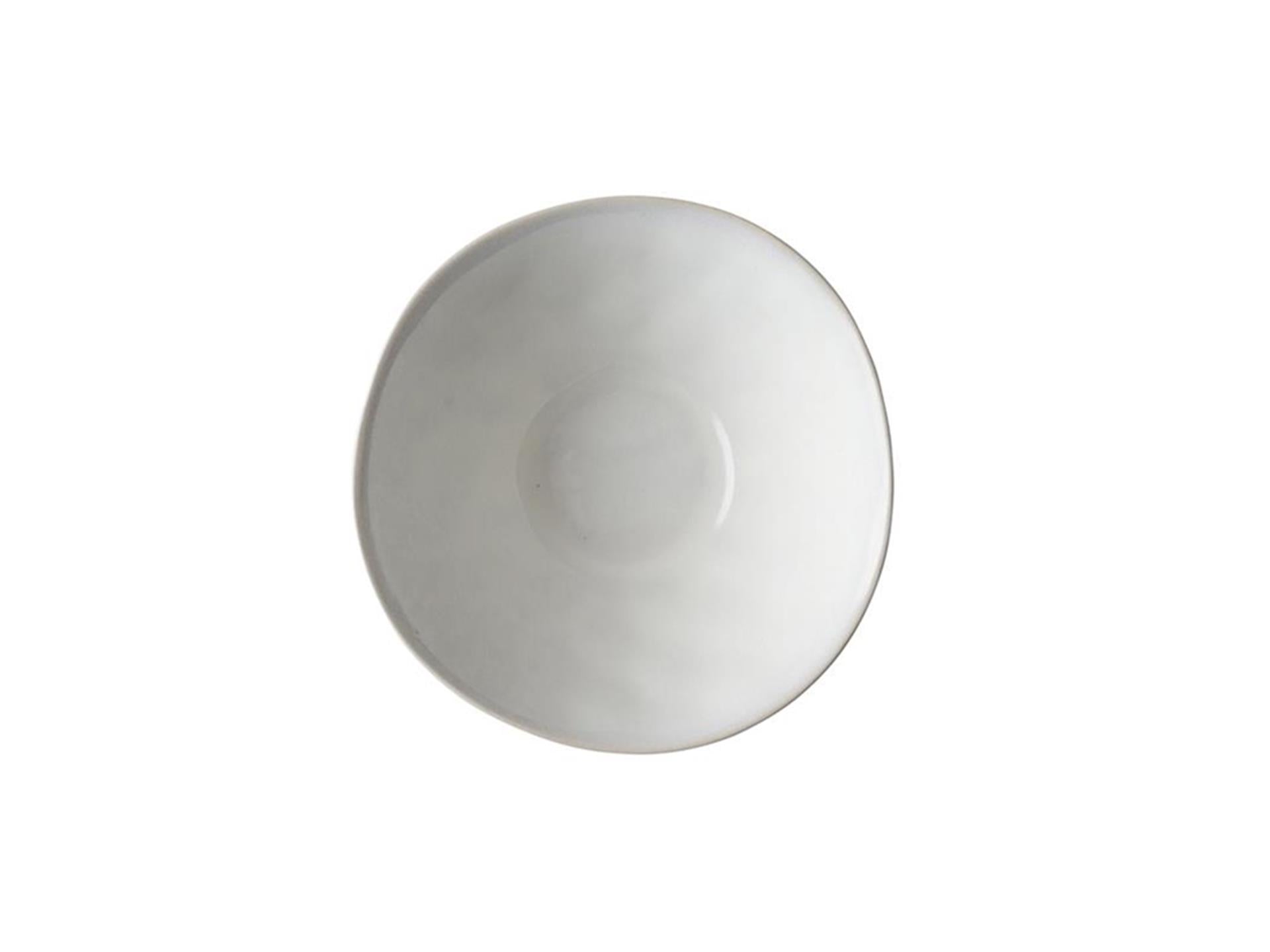 Bol biologique à la rose hollandaise ø11,5x5cm blanc 4 pcs