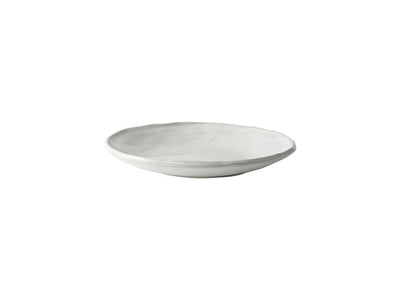 Assiette bio rose hollandaise 17cm blanche 4 pcs